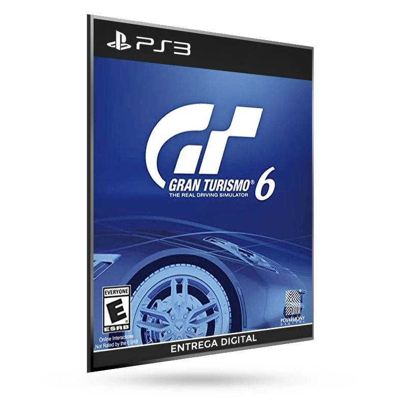 Gran Turismo 6 - PS3 PSN Mídia Digital